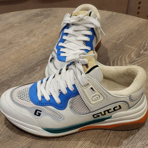 GUCCI / SNEAKERS / WHITE ULTRAPACE / sz 36 - Picture 6 of 8